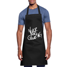 ONCRIPE Kochschürze - Never Stop Creating - Schwarz