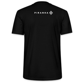 PIRANHA - Männer Bio-T-Shirt „cute but devil“ - Schwarz