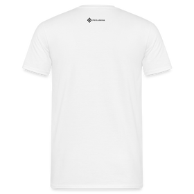PIRANHA - simple & modern -  Männer T-Shirt - Weiß