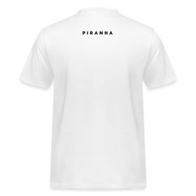PIRANHA - Männer Premium T-Shirt - Weiß