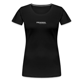 PIRANHA - Frauen Premium T-Shirt "Black is Beauty" - Schwarz