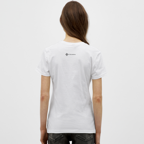 PIRANHA - simple & modern - Frauen T-Shirt - Weiß