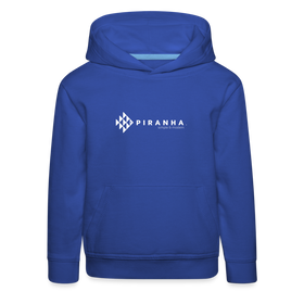 PIRANHA Kinder Premium Hoodie - Royalblau