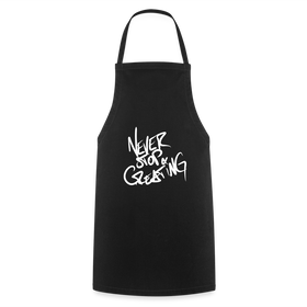 ONCRIPE Kochschürze - Never Stop Creating - Schwarz