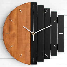 Kreative Moderne Holz Wand Quartz Uhr - Schöne Deko für dein Zuhause