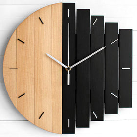 Kreative Moderne Holz Wand Quartz Uhr - Schöne Deko für dein Zuhause