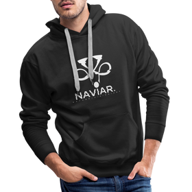 Naviar´s Männer Premium Hoodie - black
